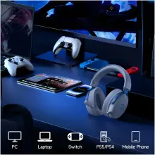 Купити Навушники GamePro Asgard Skadi White (HSW191WB) - фото 9