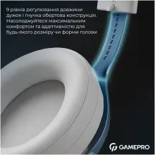Купити Навушники GamePro Asgard Skadi White (HSW191WB) - фото 20