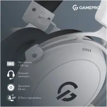 Купить Наушники GamePro Asgard Skald 4-Mode White (HSW160W) - фото 10