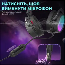 Купити Навушники Fifine H16 RGB Black - фото 10