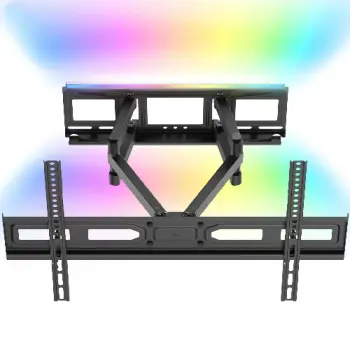 Купити Кронштейн для телевізора KIVI ALUMIGLOW 37"-75" похило-поворотний - фото 1