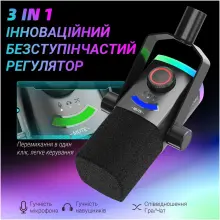 Купить Микрофон Fifine AM8PROT USB/XLR Black - фото 5