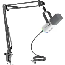 Купить Микрофон Fifine AM8TW USB/XLR White - фото 2