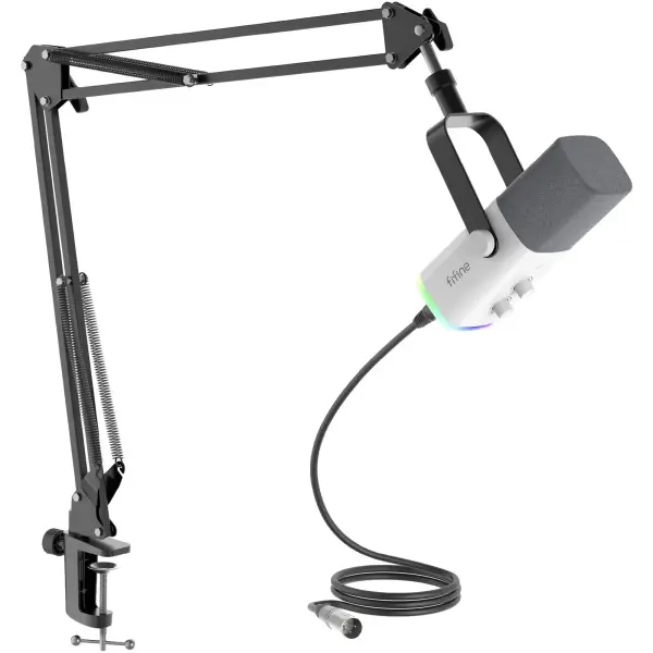 Купить Микрофон Fifine AM8TW USB/XLR White - фото 2