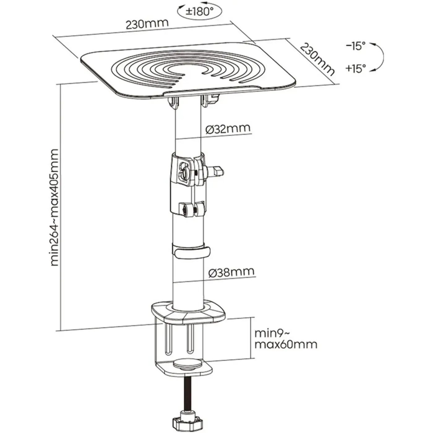 Купити Настільні підставки для акустики OfficePro SS138 - фото 10