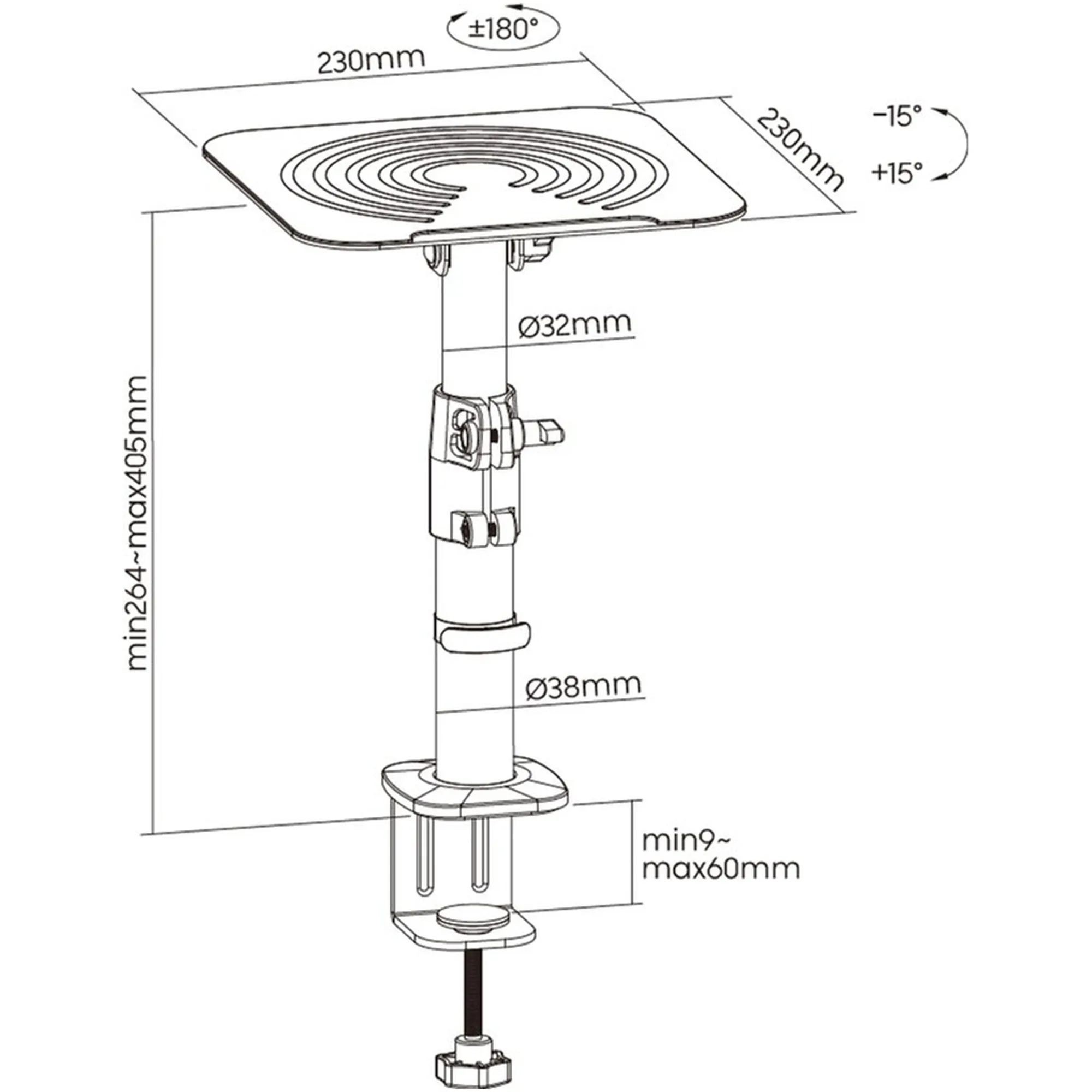 Купити Настільні підставки для акустики OfficePro SS138 - фото 10