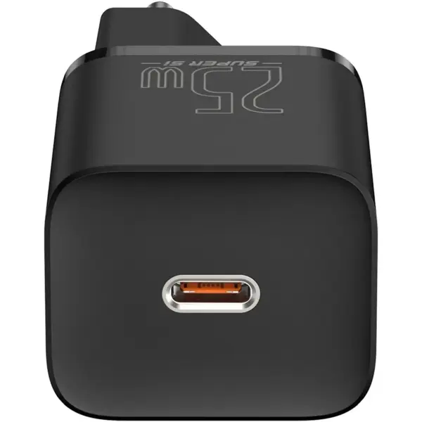 Купити Зарядний пристрій Baseus Super Si USB-C 25W Black + кабель USB-C (TZCCSUP-L01) - фото 5