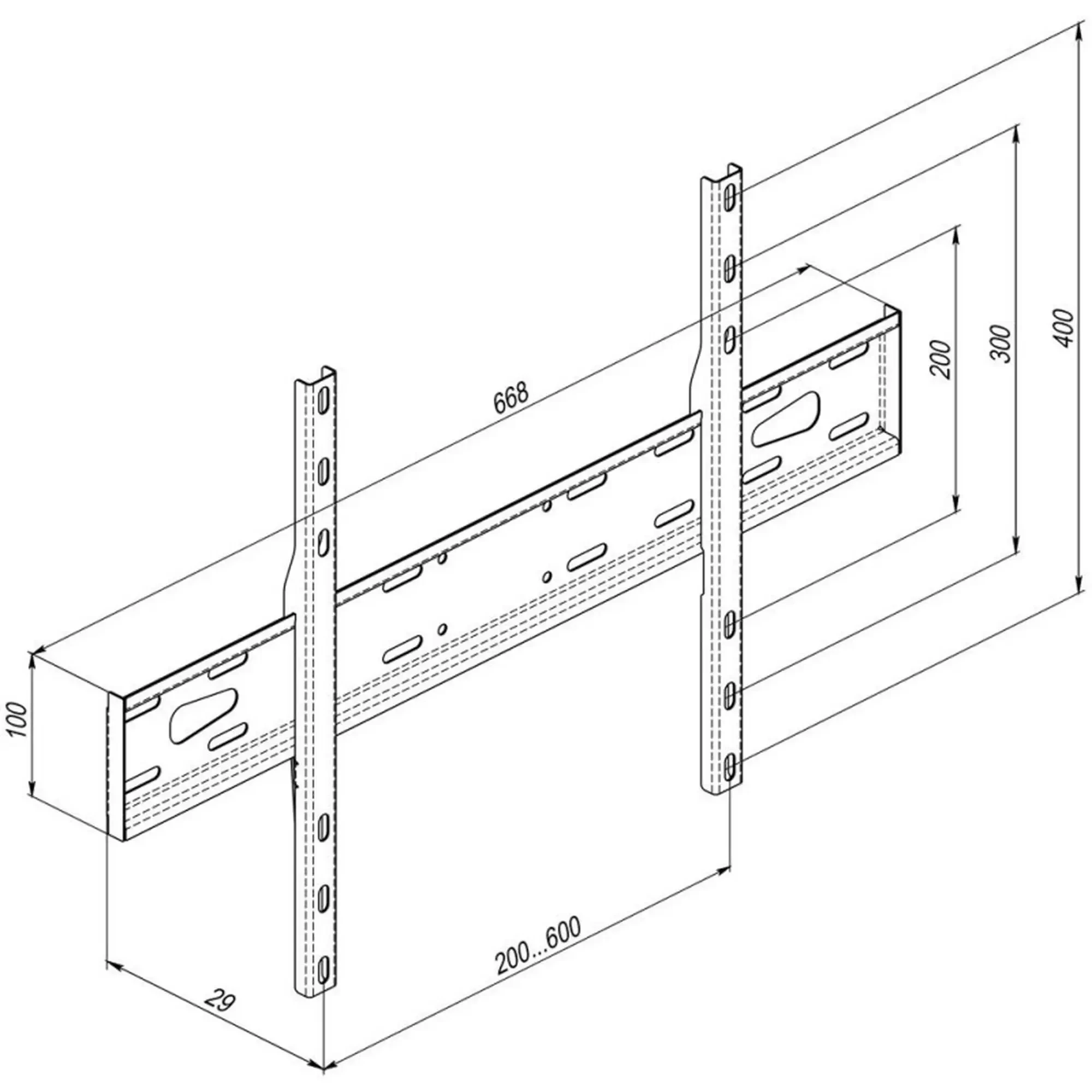 Купить Кронштейн KSL WMO-8260P - фото 4