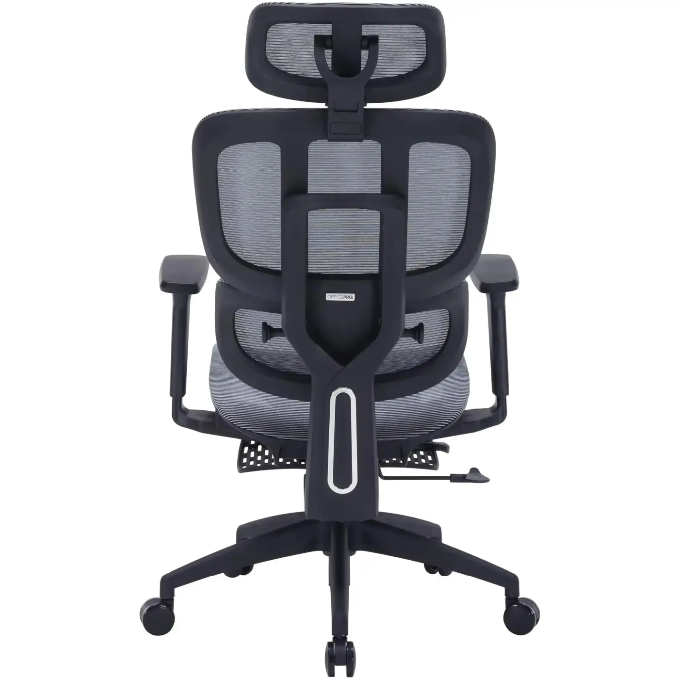 Купити Крісло офісне OfficePro Skyline Footrest OC750-B-DG-DG Black/Dark Gray - фото 6