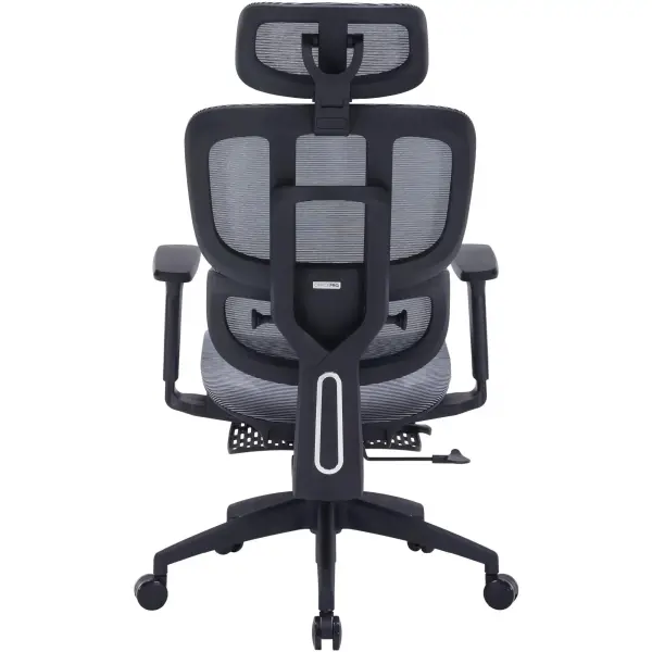 Купити Крісло офісне OfficePro Skyline Footrest OC750-B-DG-DG Black/Dark Gray - фото 6