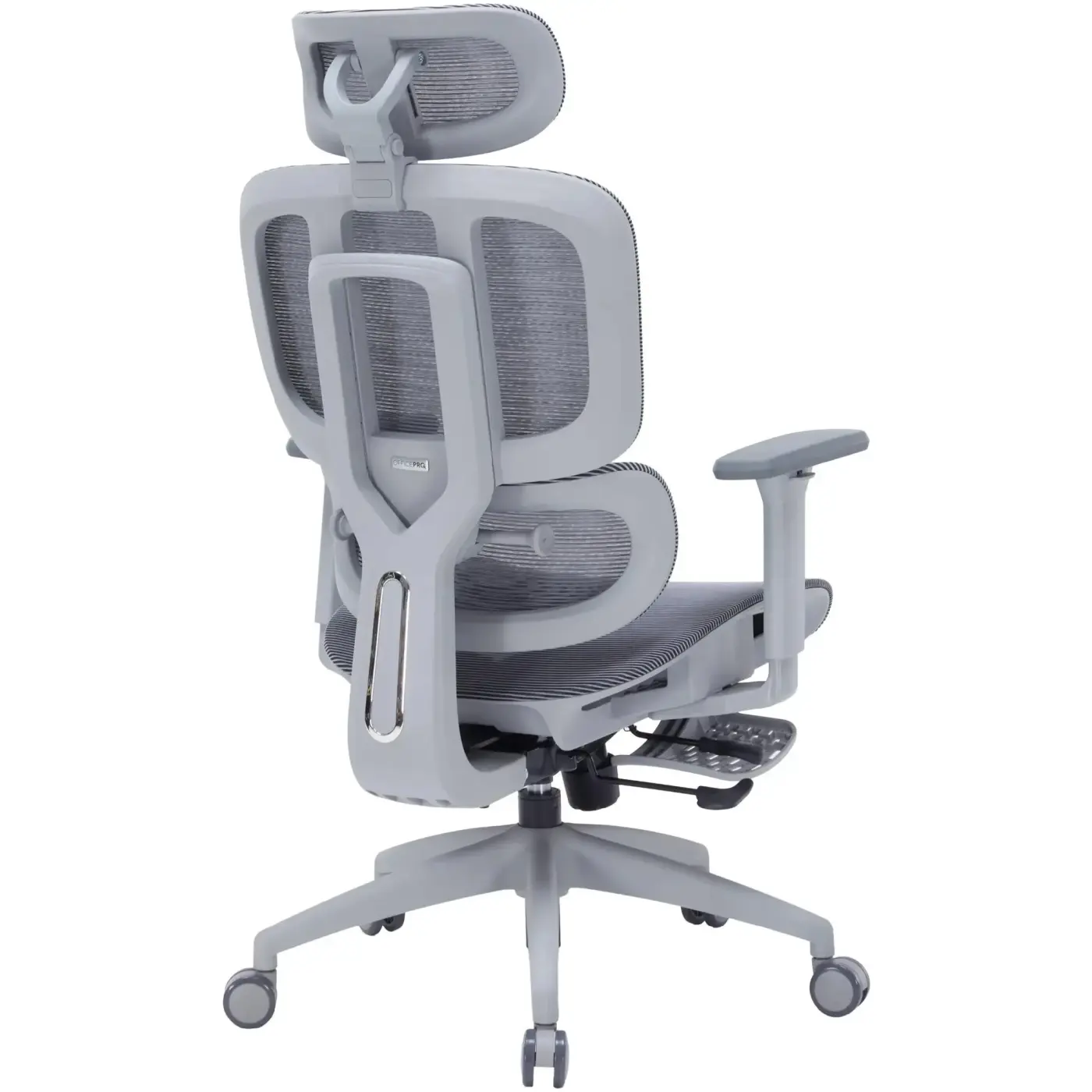 Купити Крісло офісне OfficePro Skyline Footrest OC750-G-DG-DG Gray/Dark Gray - фото 6