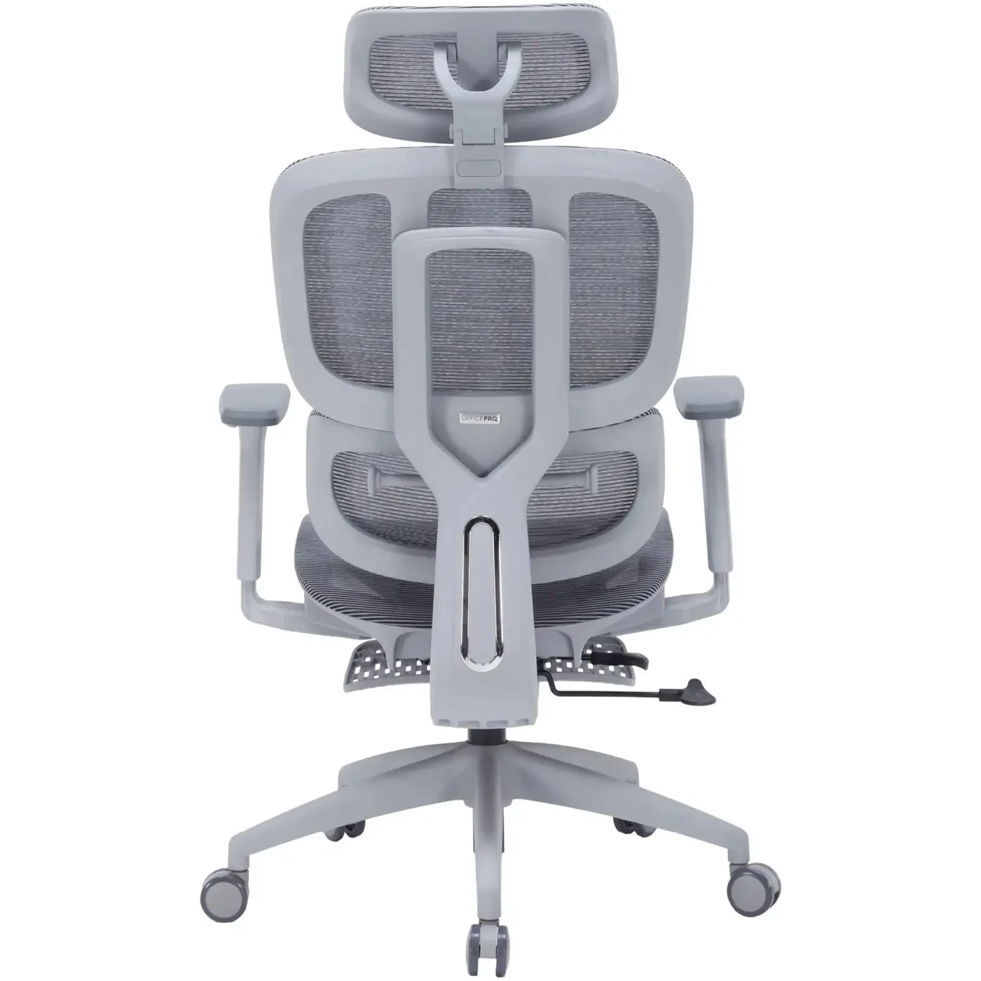 Купити Крісло офісне OfficePro Skyline Footrest OC750-G-DG-DG Gray/Dark Gray - фото 7