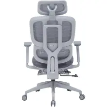 Купити Крісло офісне OfficePro Skyline Footrest OC750-G-DG-DG Gray/Dark Gray - фото 7