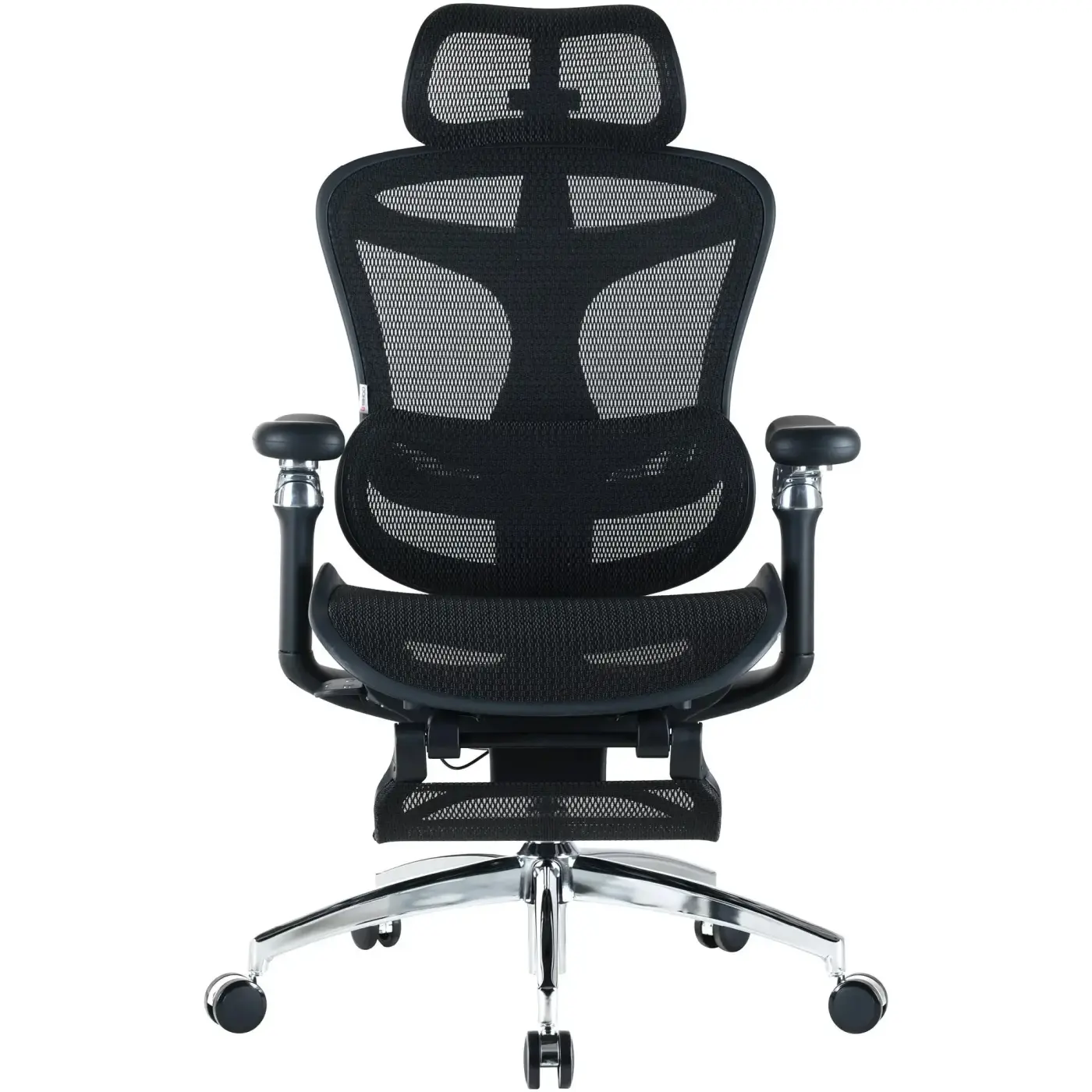 Купити Крісло офісне Sihoo DORO C300 Pro Mesh Black with footrest (DORO-C300-PRO-M101-JT) - фото 1