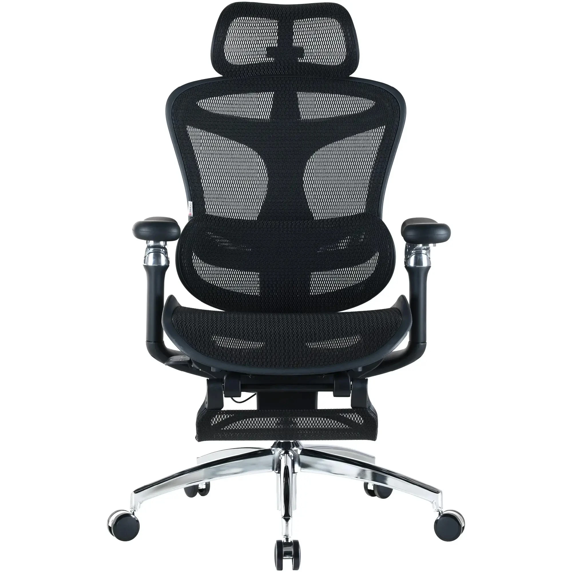 Купити Крісло офісне Sihoo DORO C300 Pro Mesh Black with footrest (DORO-C300-PRO-M101-JT) - фото 1