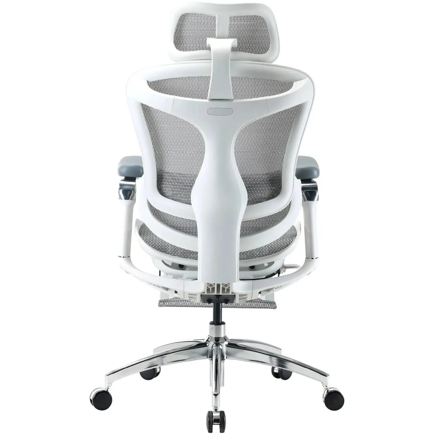 Купити Крісло офісне Sihoo DORO C300 Pro Mesh White with footrest (DORO-C300-PRO-M102-JT) - фото 5