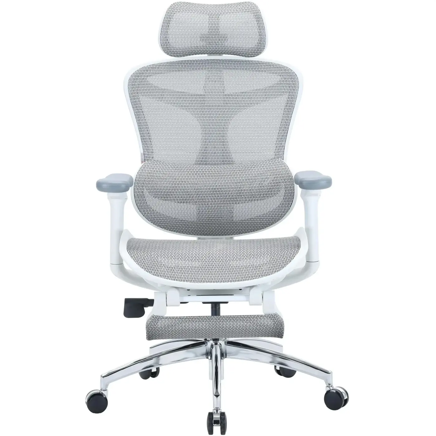 Купити Крісло офісне Sihoo DORO C300L Mesh White with footrest (DORO-C300L-A3-102-JT) - фото 1