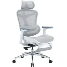 Купити Крісло офісне Sihoo DORO C300L Mesh White with footrest (DORO-C300L-A3-102-JT) - фото 2