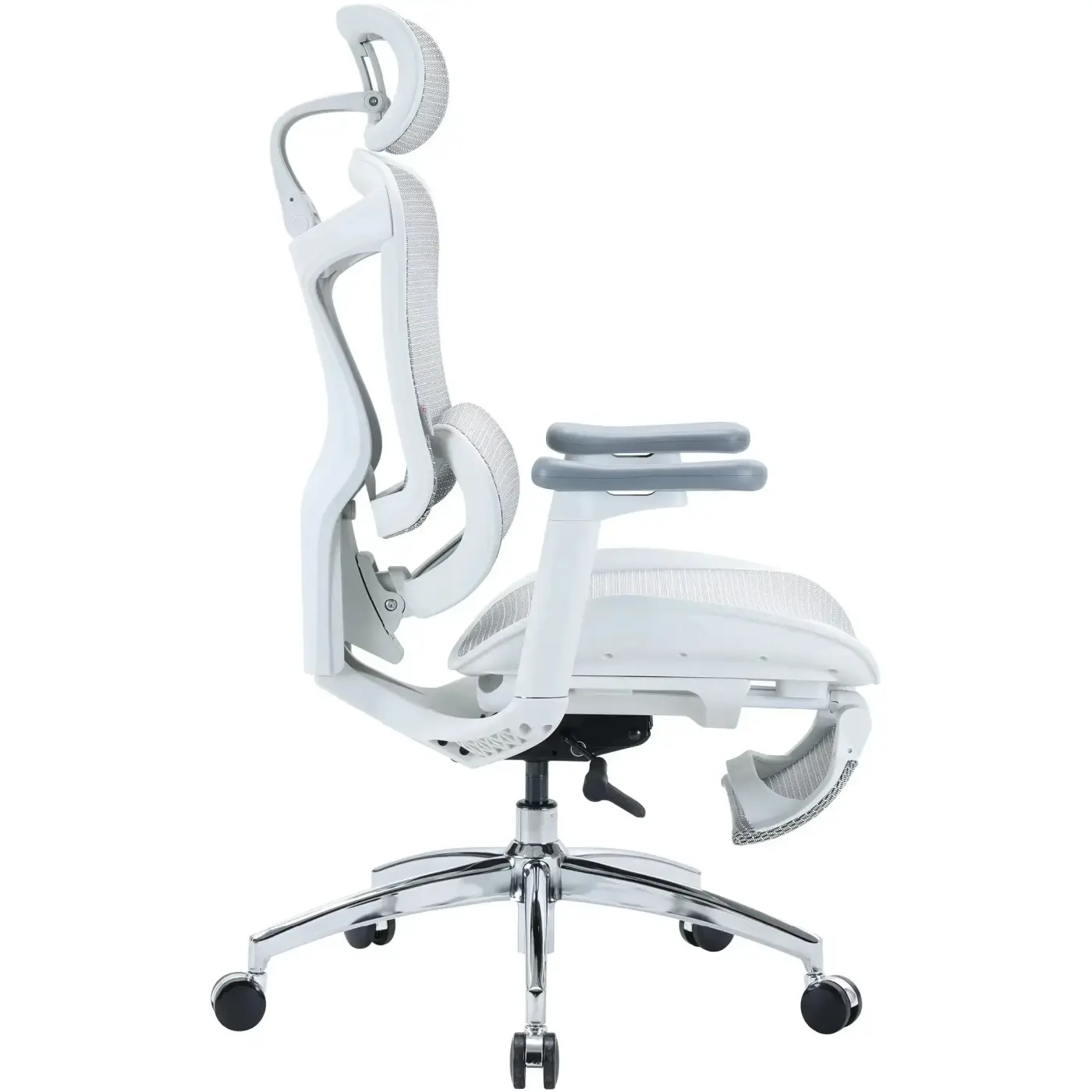 Купити Крісло офісне Sihoo DORO C300L Mesh White with footrest (DORO-C300L-A3-102-JT) - фото 5