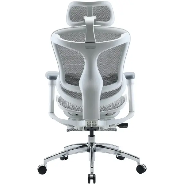 Купити Крісло офісне Sihoo DORO C300L Mesh White with footrest (DORO-C300L-A3-102-JT) - фото 7