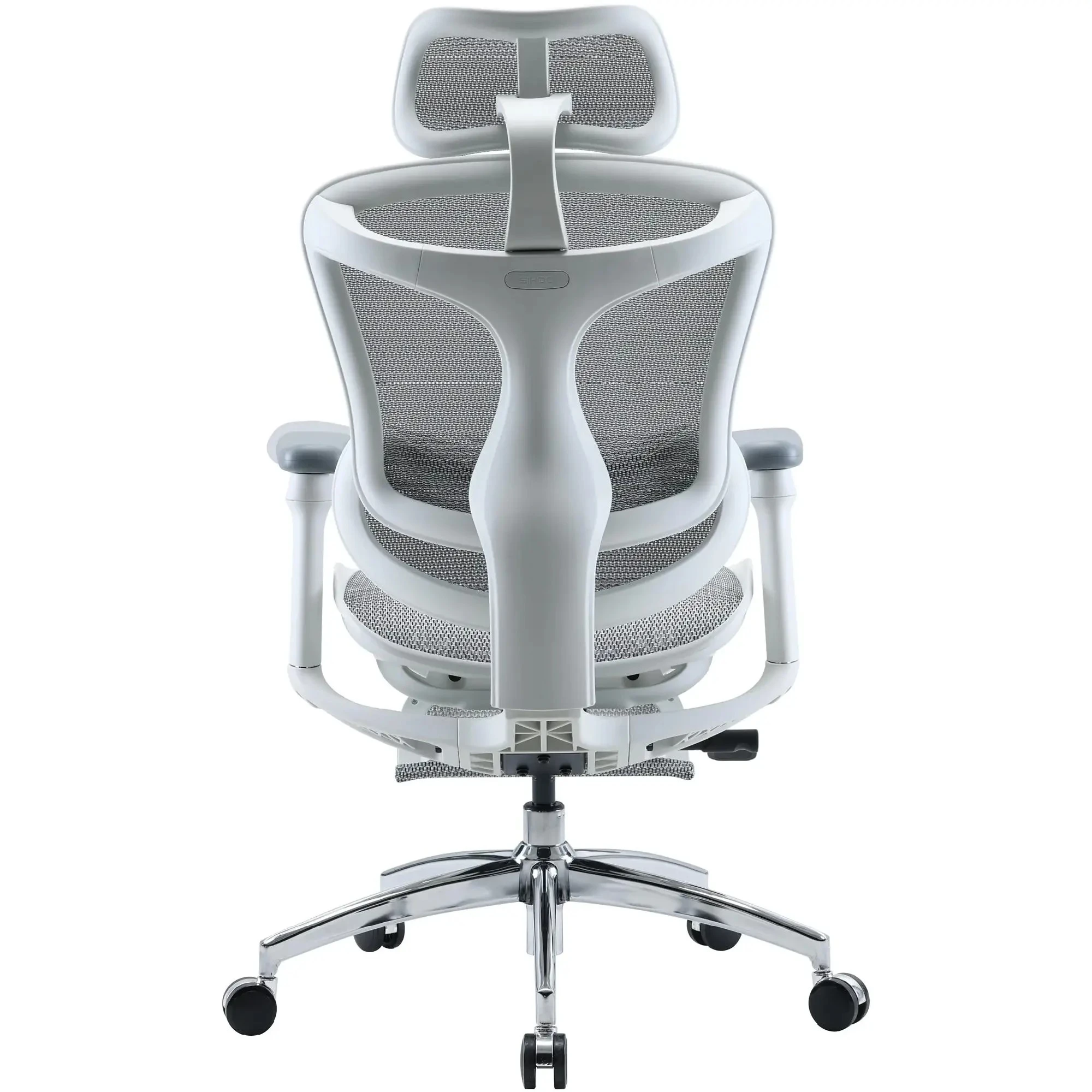 Купити Крісло офісне Sihoo DORO C300L Mesh White with footrest (DORO-C300L-A3-102-JT) - фото 7