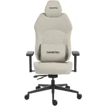 Купити Крісло для геймерів GamePro GC760LG Fabric Light Gray - фото 1