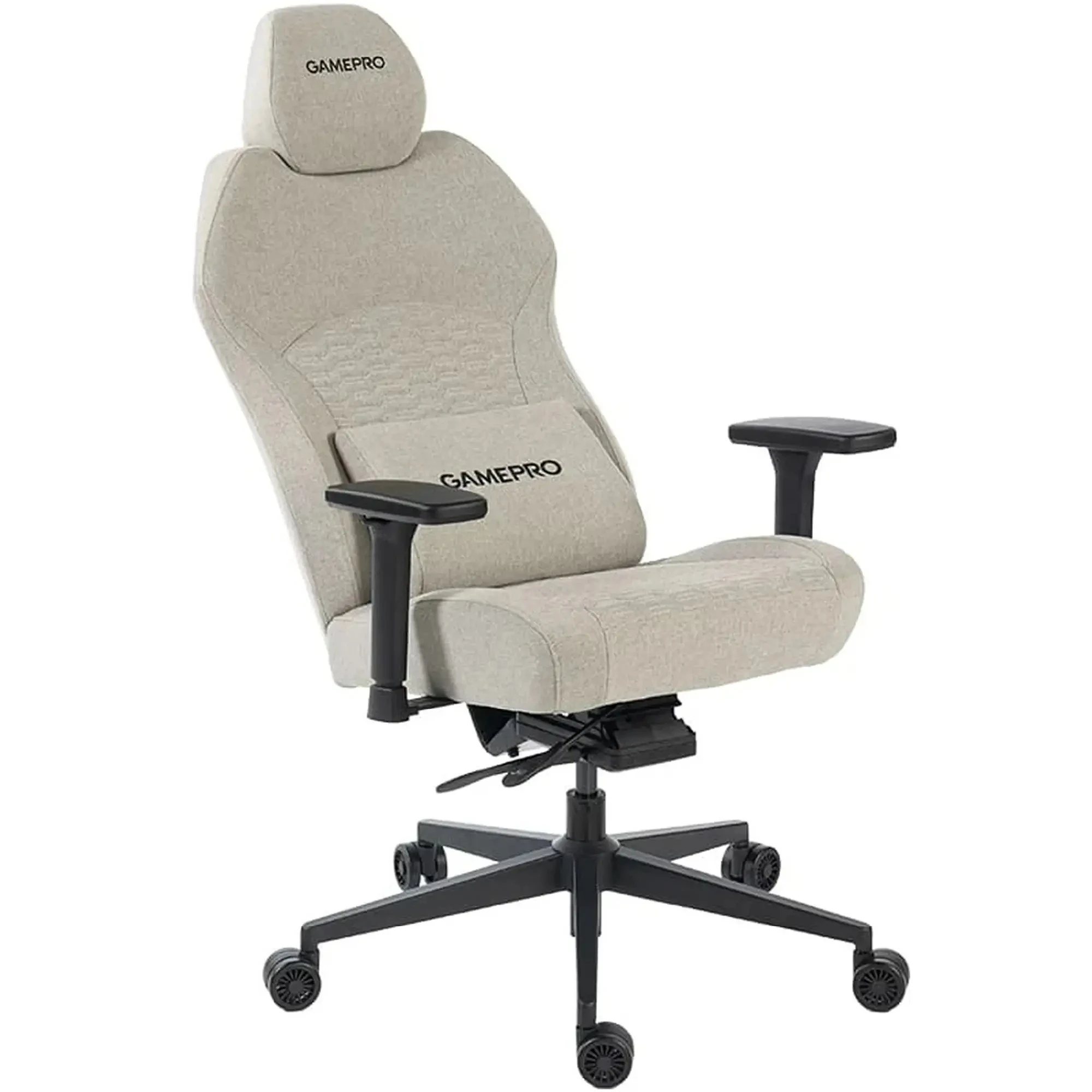 Купити Крісло для геймерів GamePro GC760LG Fabric Light Gray - фото 5