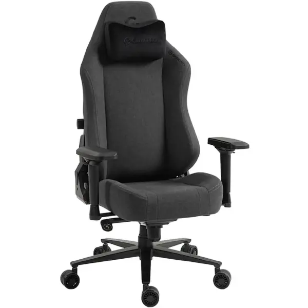 Купити Крісло для геймерів GamePro GC775DG Fabric Dark Gray - фото 3