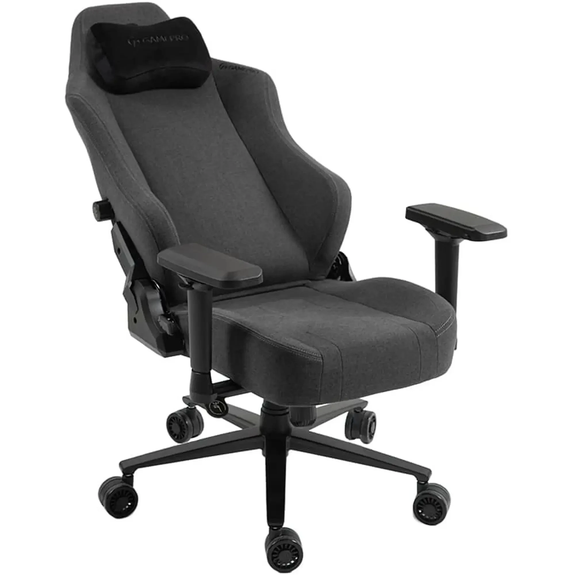 Купити Крісло для геймерів GamePro GC775DG Fabric Dark Gray - фото 7