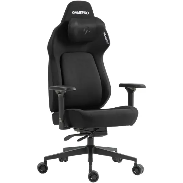 Купити Крісло для геймерів GamePro GC925B Fabric Black - фото 2