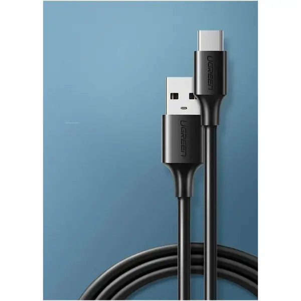 Купить Кабель UGREEN US287 USB2.0 - USB-C 3A 3m Black (60826) - фото 2