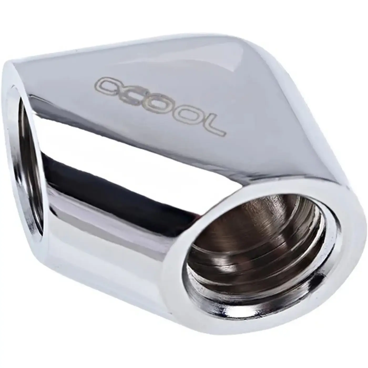 Купити Фітинг Alphacool Eiszapfen G1/4" 90° Female to Female L-Connector Chrome (17259) - фото 1
