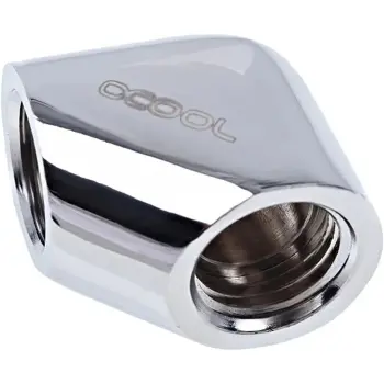 Купити Фітинг Alphacool Eiszapfen G1/4" 90° Female to Female L-Connector Chrome (17259) - фото 1