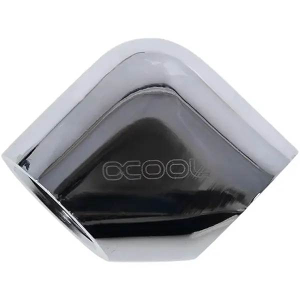 Купити Фітинг Alphacool Eiszapfen G1/4" 90° Female to Female L-Connector Chrome (17259) - фото 2