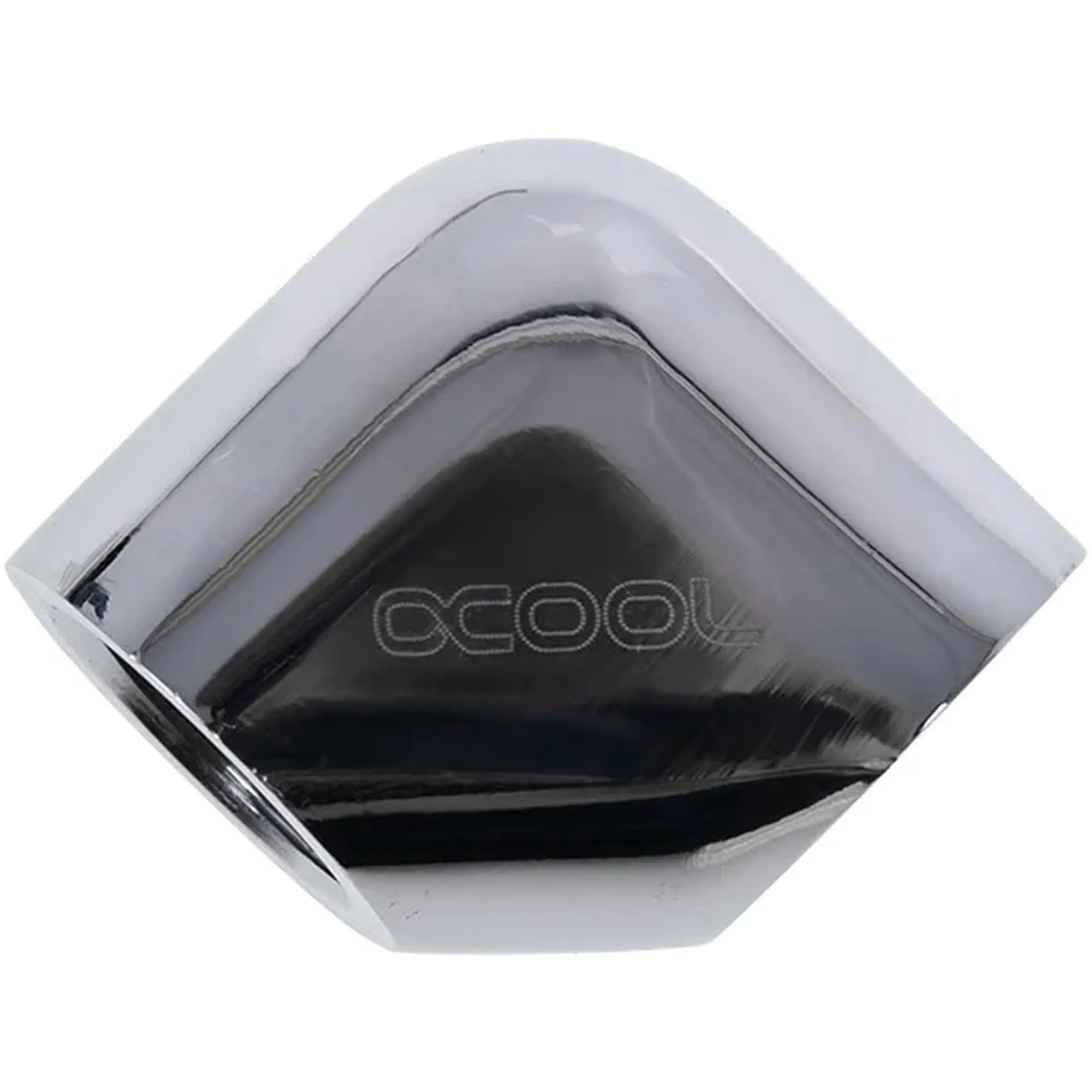 Купити Фітинг Alphacool Eiszapfen G1/4" 90° Female to Female L-Connector Chrome (17259) - фото 2