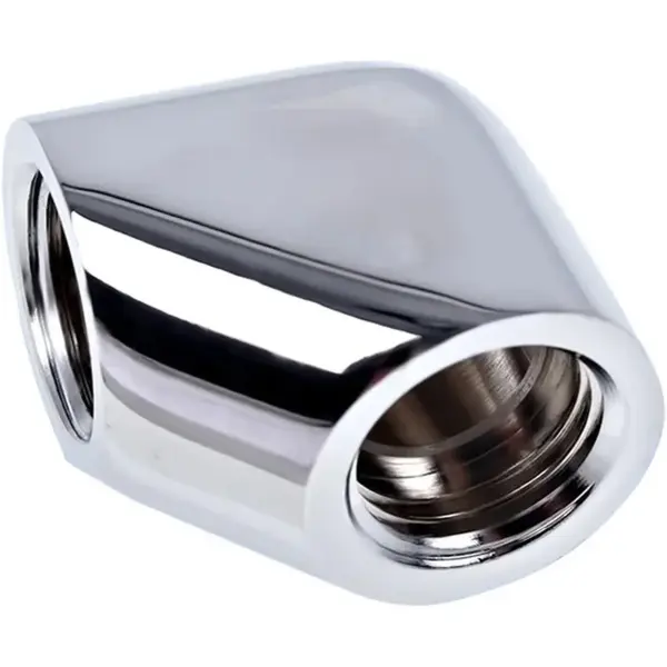 Купити Фітинг Alphacool Eiszapfen G1/4" 90° Female to Female L-Connector Chrome (17259) - фото 3