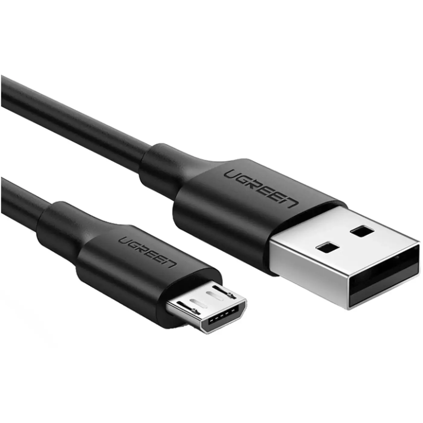 Купити Кабель UGREEN US289 USB 2.0 - MicroUSB 1m Black (UGR-60136) - фото 2