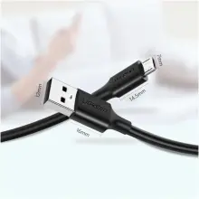 Купити Кабель UGREEN US289 USB 2.0 - MicroUSB 1m Black (UGR-60136) - фото 3