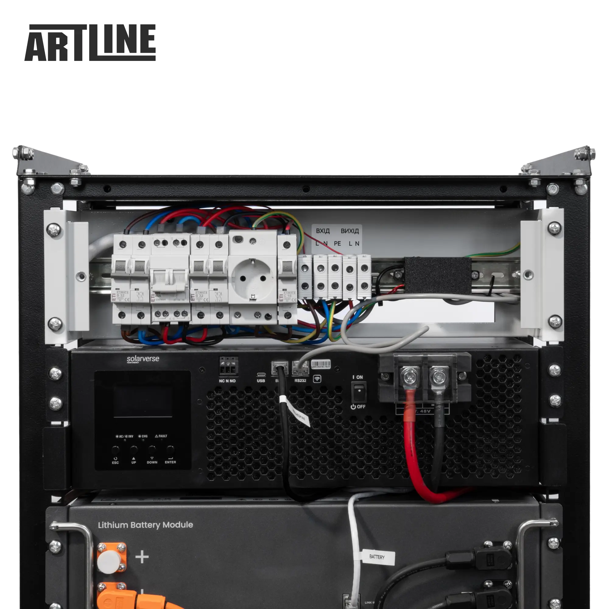 Купити Система зберігання енергії Solarverse SVR20-1SV5K1-LES5.1K1-1 5kW 5.1kWh 1BAT LiFePO4 6000 циклів (SVR20-1SV5K1-LES5.1K1-1) - фото 11