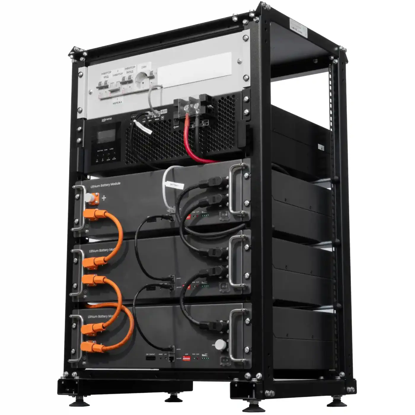 Купити Система зберігання енергії Solarverse SVR20-1SV5K1-LES15.3K1-1 5kW 15.4kWh 3BAT LiFePO4 6000 циклів (SVR20-1SV5K1-LES15.3K1-1) - фото 2