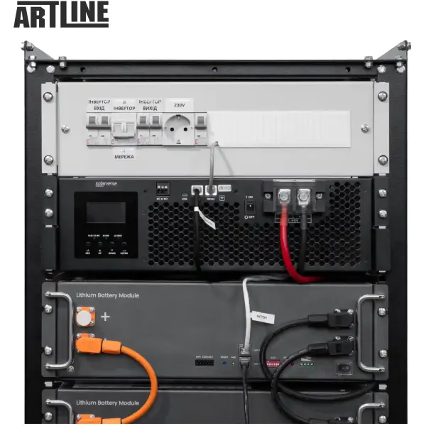 Купити Система зберігання енергії Solarverse SVR20-1SV5K1-LES15.3K1-1 5kW 15.4kWh 3BAT LiFePO4 6000 циклів (SVR20-1SV5K1-LES15.3K1-1) - фото 12