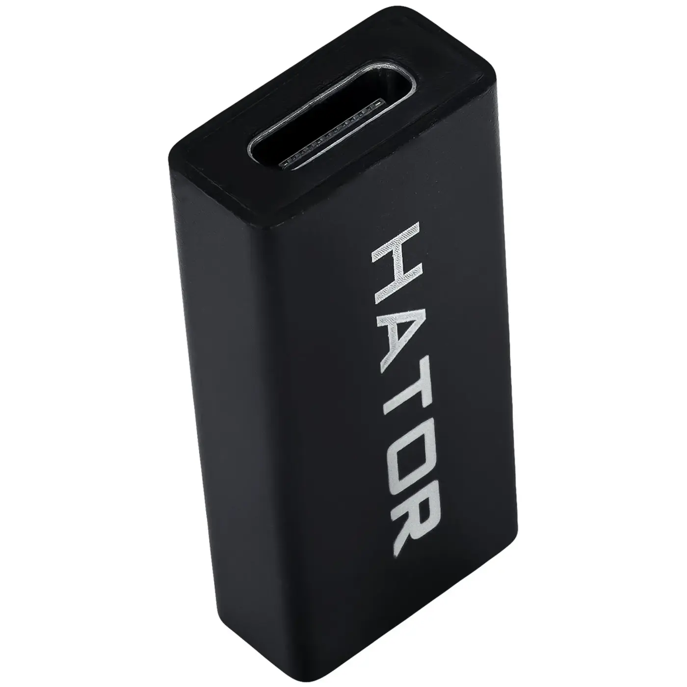 Купити Перехідник Hator USB-A 3.0 female to Type-C female Black (ACC216) - фото 1