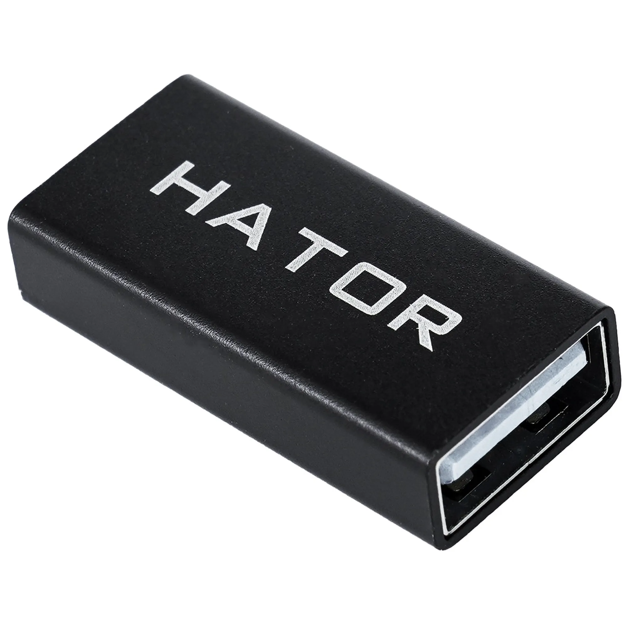 Купити Перехідник Hator USB-A 3.0 female to Type-C female Black (ACC216) - фото 2