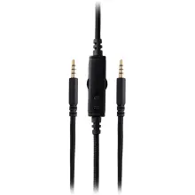 Купити Кабель для Hator Hypergang з пультом 3.5mm - 3.5mm 1.5m Black (ACC-201) - фото 1