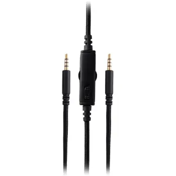 Купити Кабель для Hator Hypergang з пультом 3.5mm - 3.5mm 1.5m Black (ACC-201) - фото 1