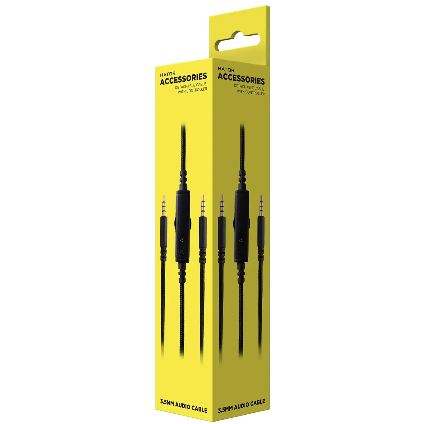 Купити Кабель для Hator Hypergang з пультом 3.5mm - 3.5mm 1.5m Black (ACC-201) - фото 3