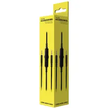 Купити Кабель для Hator Hypergang з пультом 3.5mm - 3.5mm 1.5m Black (ACC-201) - фото 3