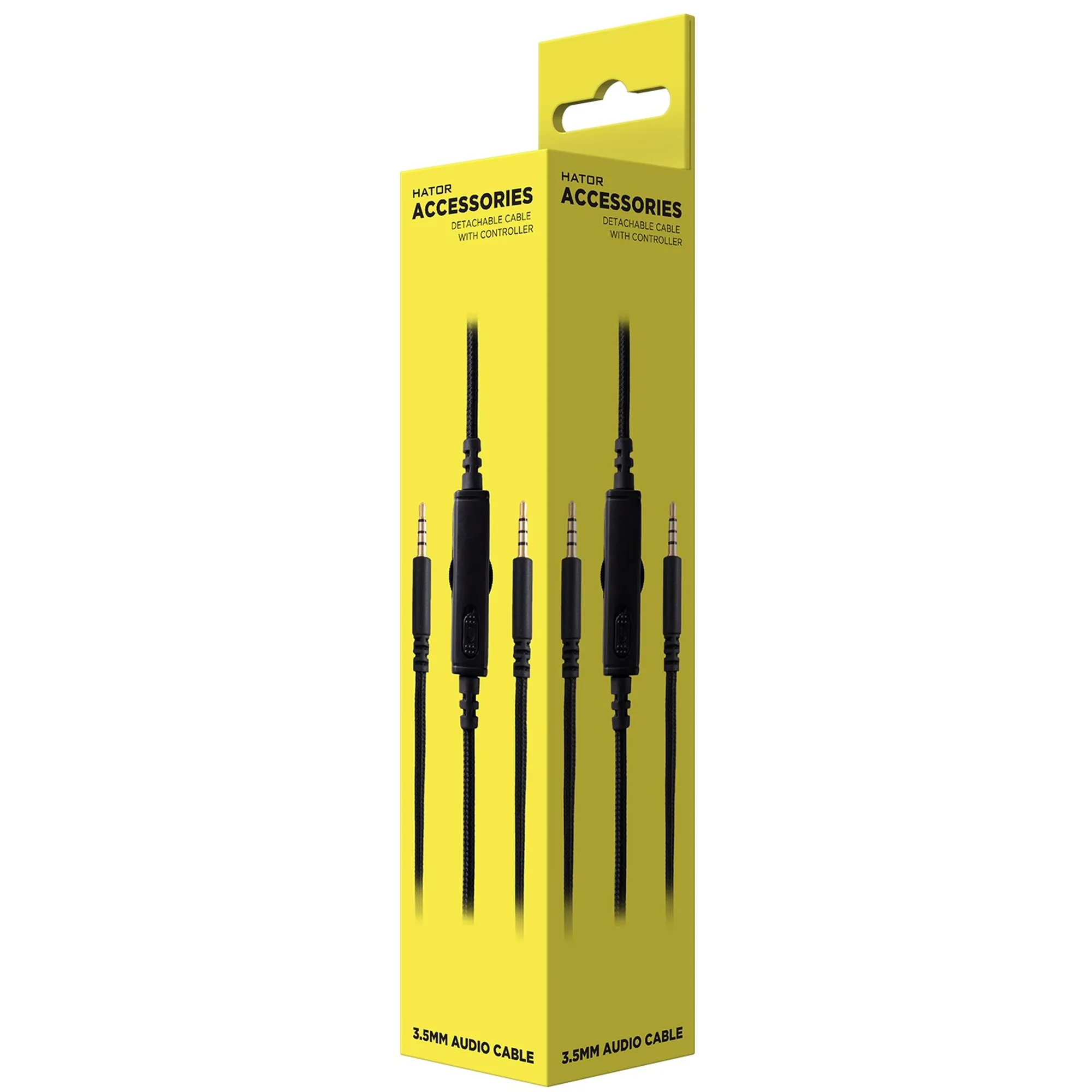 Купити Кабель для Hator Hypergang з пультом 3.5mm - 3.5mm 1.5m Black (ACC-201) - фото 3