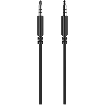 Купити Кабель Hator 3.5mm - 3.5mm 1.3m Black (ACC411) - фото 1