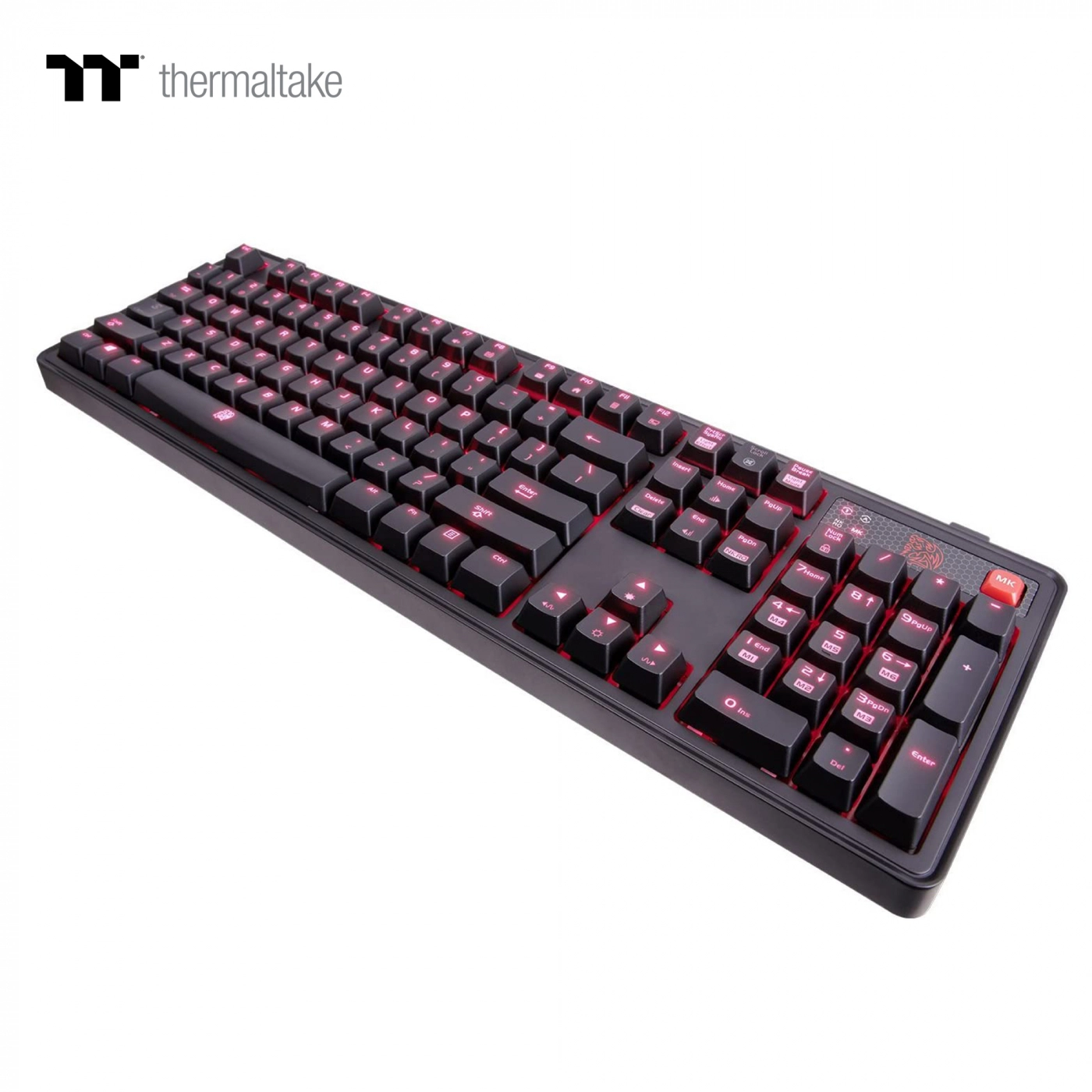 Купити Клавіатура Thermaltake MEKA Pro Cherry MX Blue (Black/Red Light) - фото 3